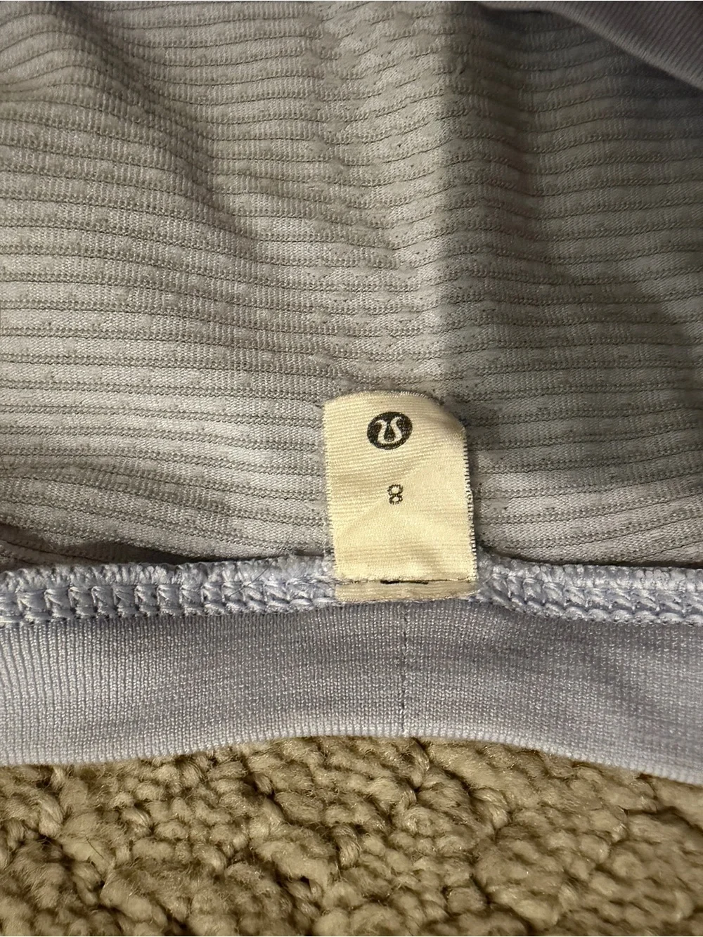 lululemon athletica Light Blue Long Sleeve Top